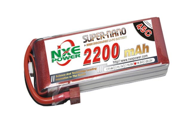 2200mAh 45C 4S 11.1V 航模電池