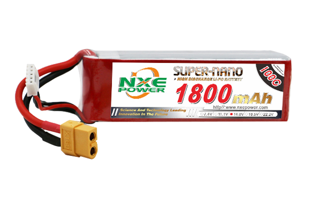 1800mAh 100C 4S 14.8V FPV穿越機(jī)電池